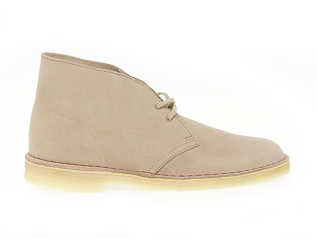 Low boot Clarks DESERT BOOT in sand suede leather - Guidi Calzature - Spring Summer 2023 Collection - Calzature