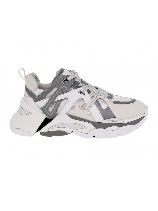 Sneakers Ash FLASH in pelle e tessuto bianco e grigio - Guidi Calzature -  Nuova Collezione Autunno Inverno 2020 - Guidi Calzature