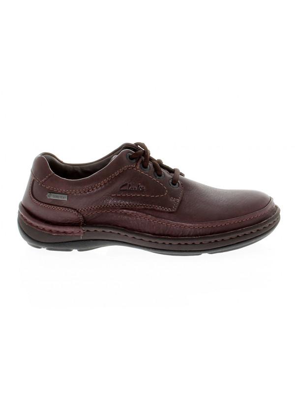 Mens Clarks 'Nature Three' Leather Casual Lace Up Shoes - G & H Fittings