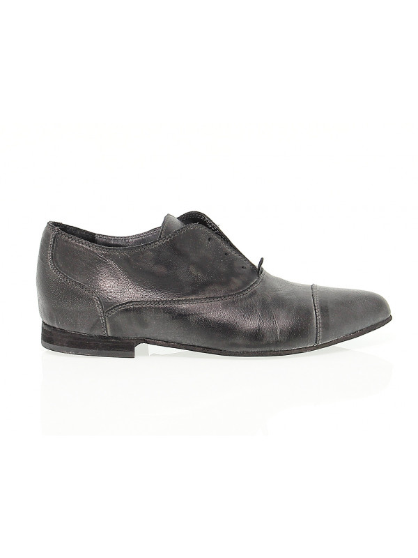 Flat shoe San Crispino in leather - Guidi Calzature - New Collection ...