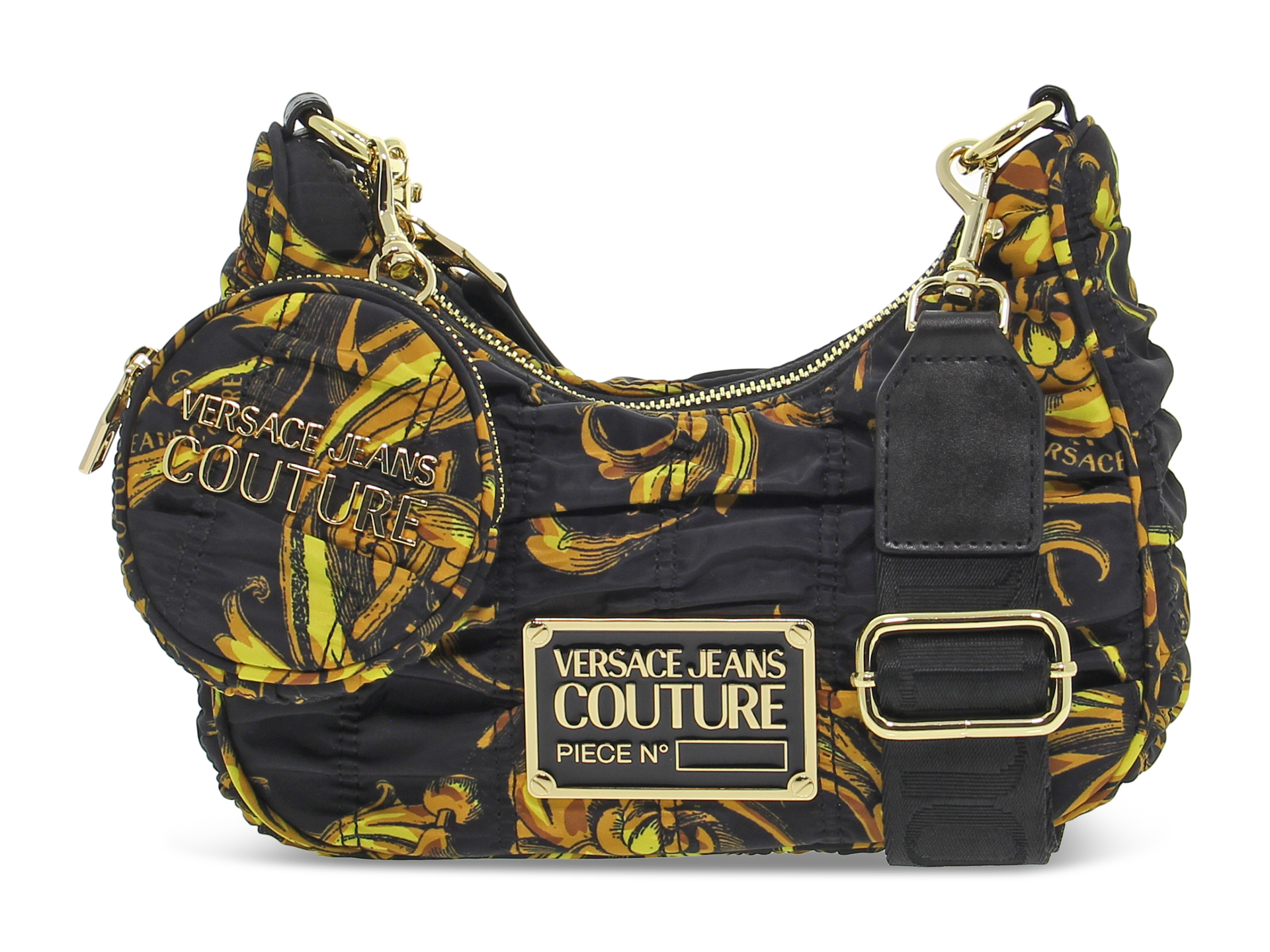 Versace Jeans Couture women Sketch couture handbags black - gold: Handbags